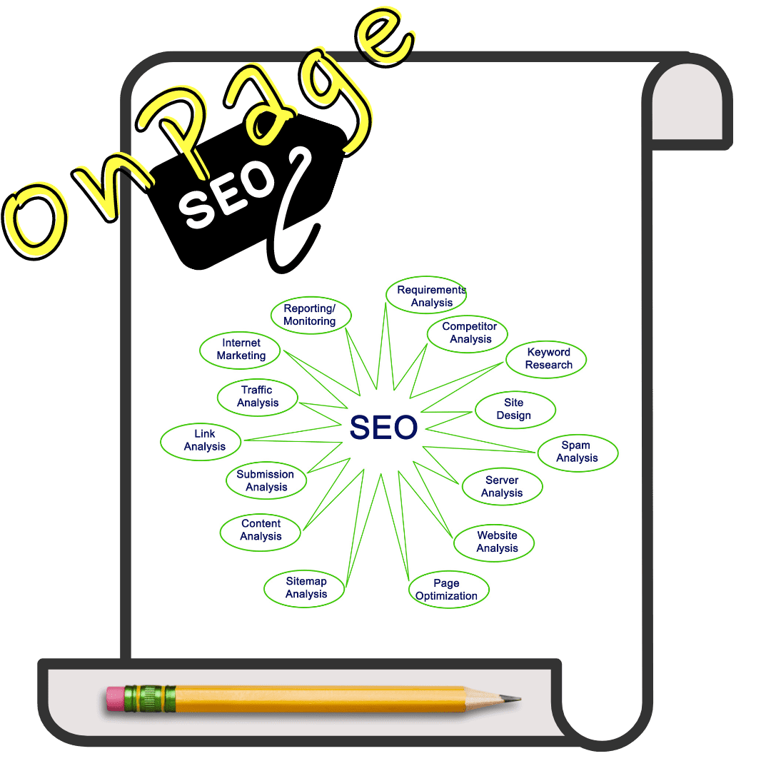 picture of the onpage seo written paper 