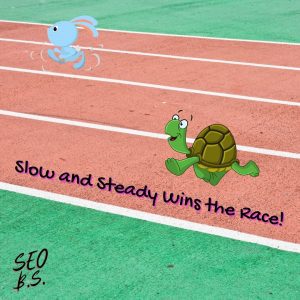 picture of Slow and Steady Wins the Race instagram